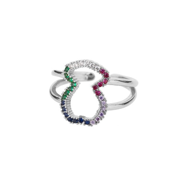 Anillo 7 Chakras Sello Mujer