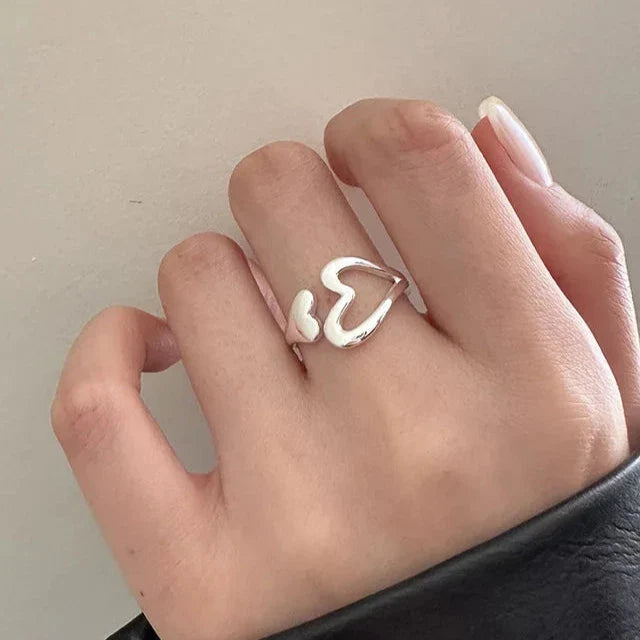 Anillo Gran Corazón para Mujer
