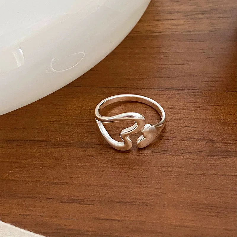 Anillo Gran Corazón para Mujer