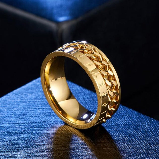 Anillo Nórdico Vikingo plata