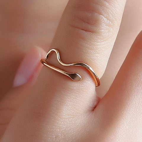 Anillo Serpiente oro