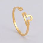 Anillo Signo del Zodiaco 12 Constelaciones