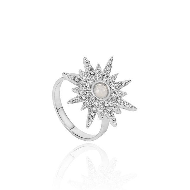 Anillo Sol Plata