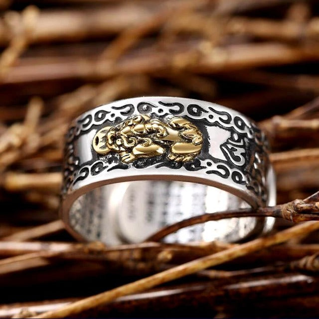 Anillo Tibetano de Plata