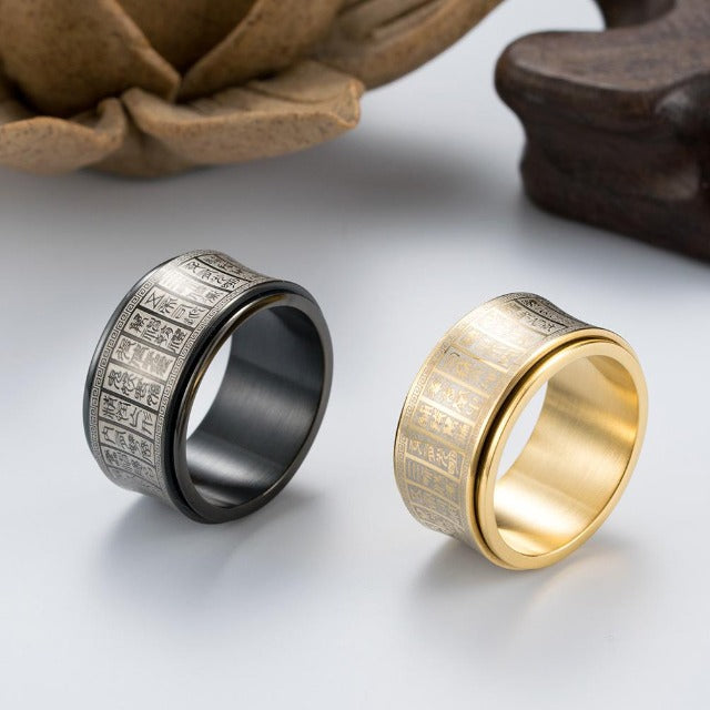 Anillo Tibetano Mantra