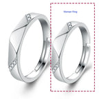 Anillos para Parejas Anillo de Alta Calidad mujer