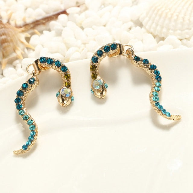 Pendientes de Serpiente para Mujer