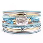Pulsera Bohemia Chic azul
