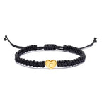 Pulsera Corazón Inicial Oro