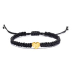 Pulsera Corazón Inicial Oro