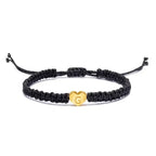 Pulsera Corazón Inicial Oro