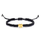 Pulsera Corazón Inicial Oro