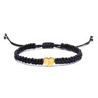 Pulsera Corazón Inicial Oro