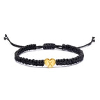 Pulsera Corazón Inicial Oro