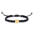 Pulsera Corazón Inicial Oro