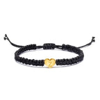 Pulsera Corazón Inicial Oro