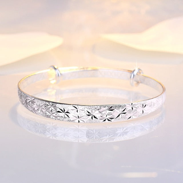 Pulsera de Boda Plata para Mujer