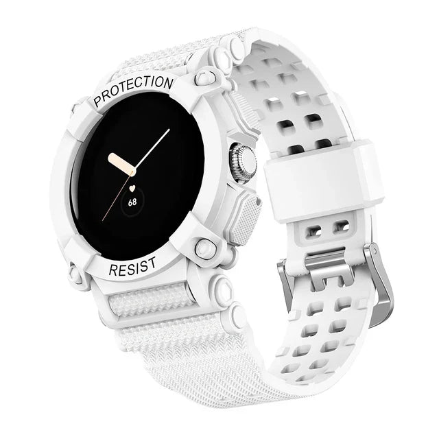 Correa de Protección Sólida para Smartwatch Google Pixel Watch 1 & 2 blanca