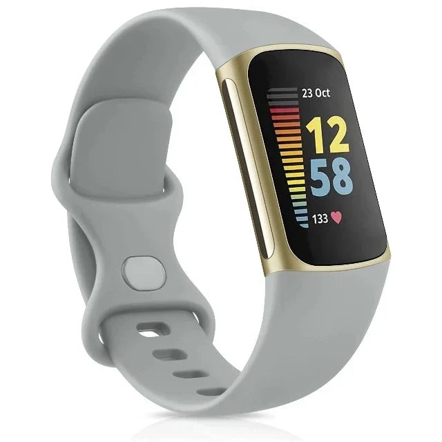 Pulsera Reloj Fitbit Charge 5 gris claro