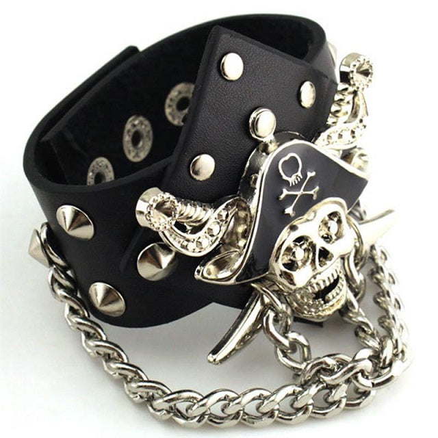 Pulsera Pirata negro