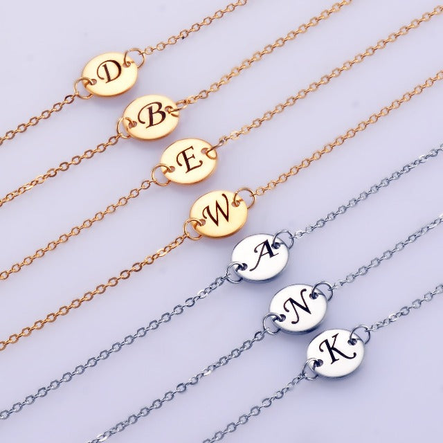 Pulsera para Bebé con Inicial