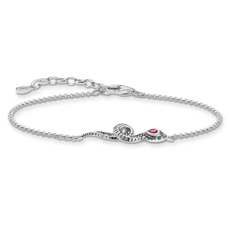 Pulsera Serpiente Real - Exception® plata