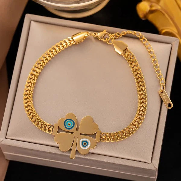 Pulsera Trébol Mujer