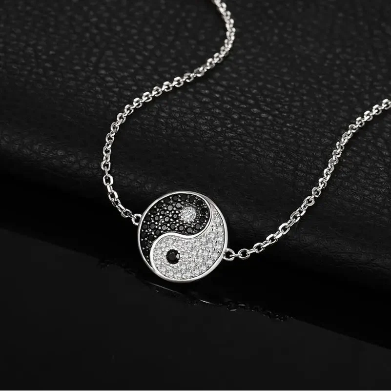 Pulsera Yin Yang con Strass