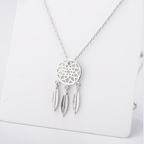 Collar Atrapasueños plata