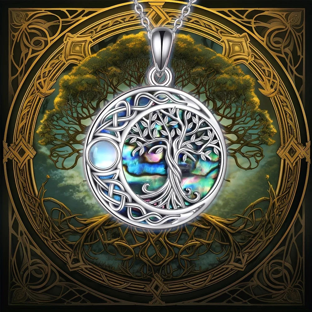 Collar con Colgante Celta Árbol de la Vida