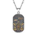 Collar con Colgante de Estilo Signo del Zodiaco Astrológico
