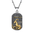 Collar con Colgante de Estilo Signo del Zodiaco Astrológico