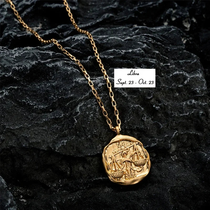 Collar con Colgante Signo del Zodiaco