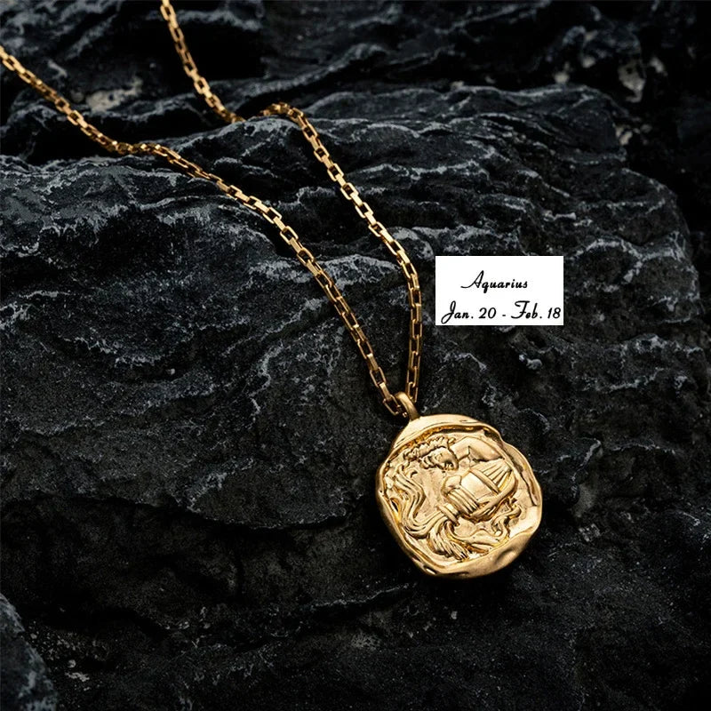 Collar con Colgante Signo del Zodiaco