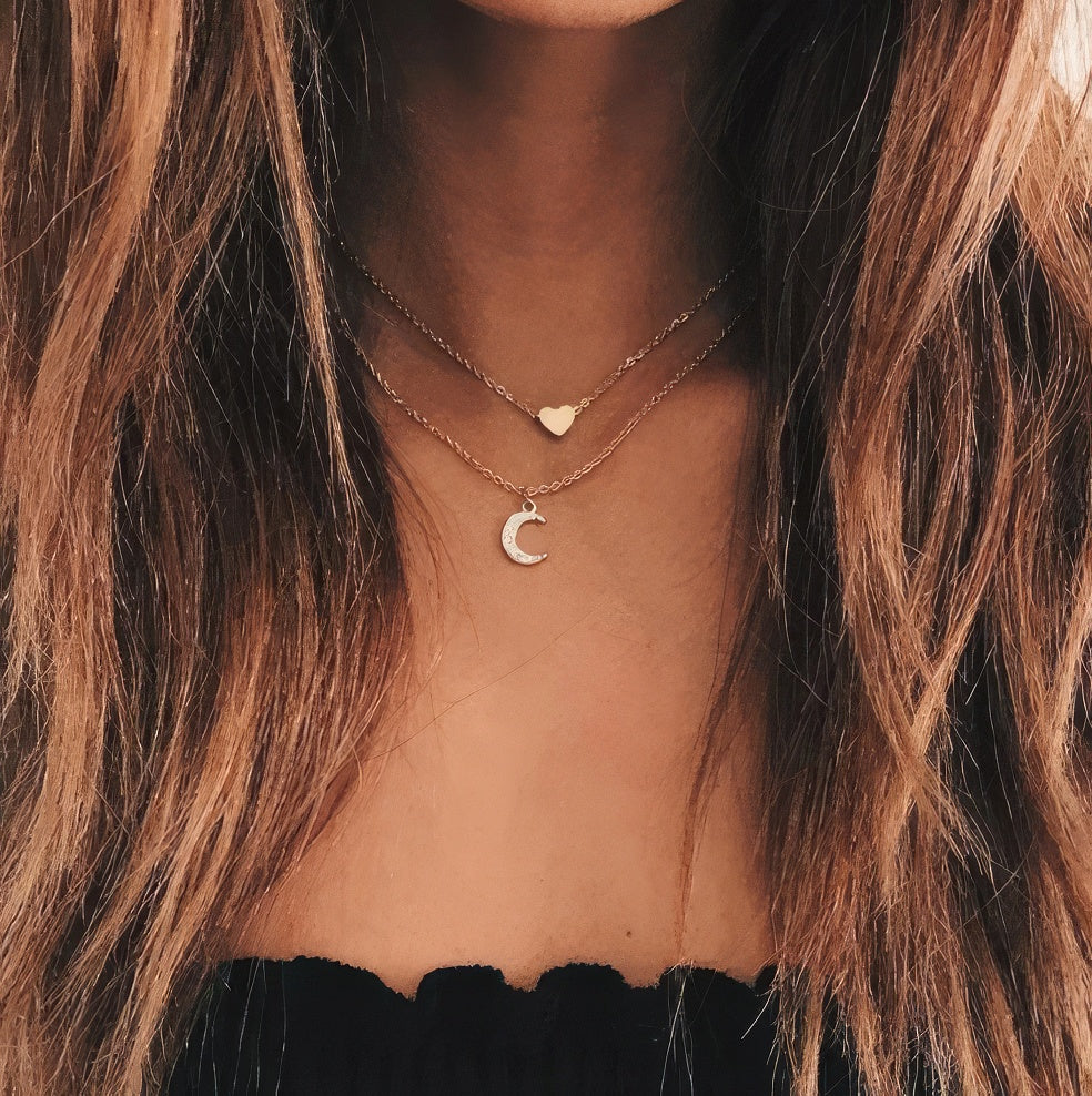 Collar Luna Oro