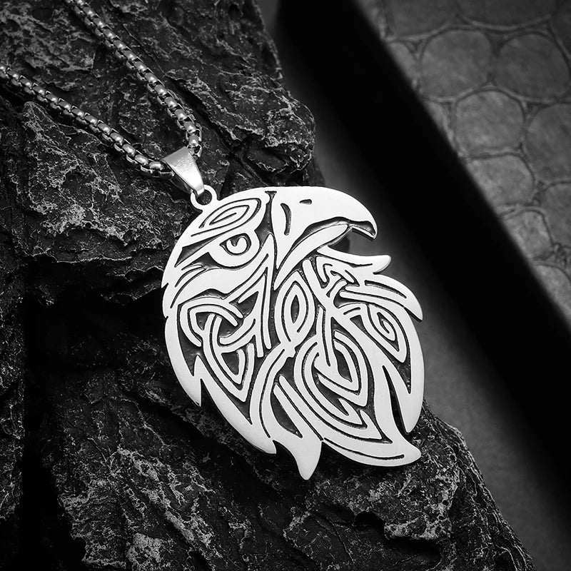 Collar Colgante Águila Plata