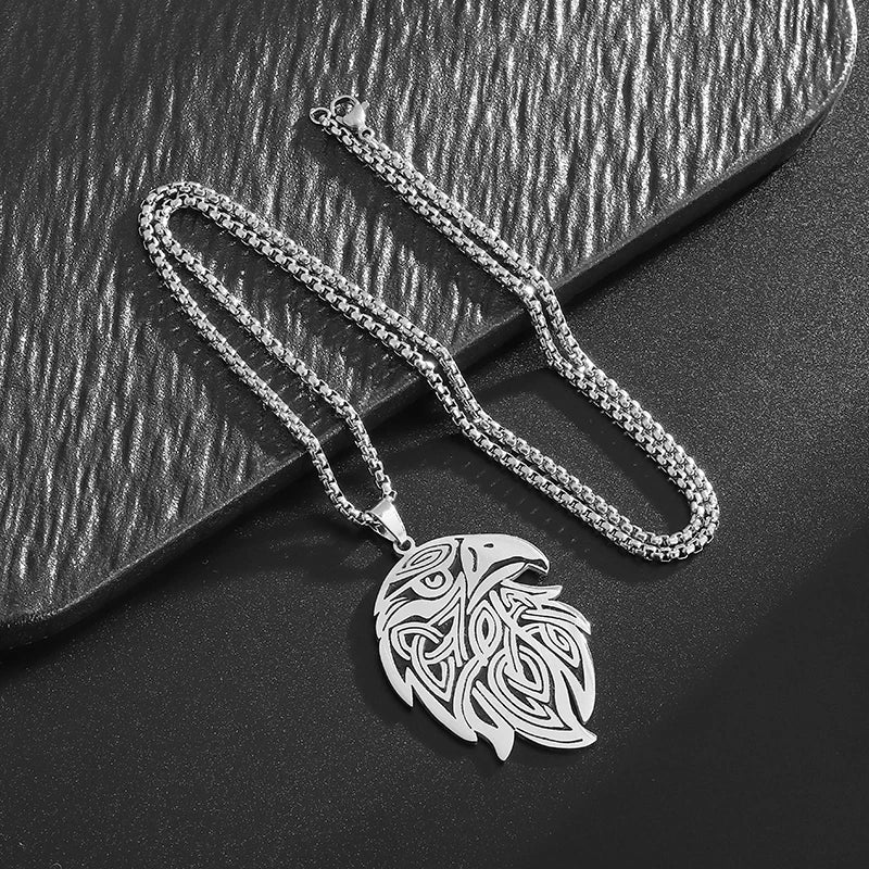 Collar Colgante Águila Plata