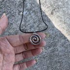Collar y Colgante Espiral