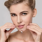 Collar Colgante Trébol de 4 Hojas para Mujer Plata