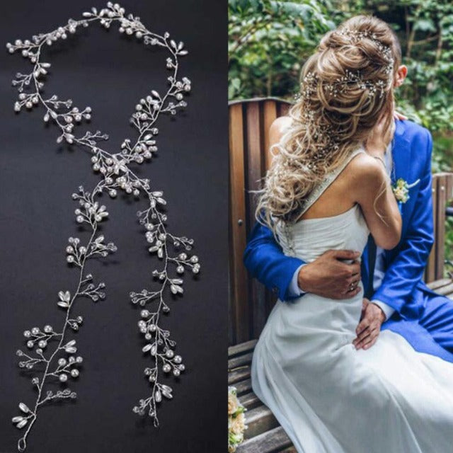 Decoración para el cabello de boda para mujer