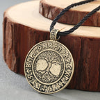 Colgante Árbol de la Vida Celta bronce antiguo