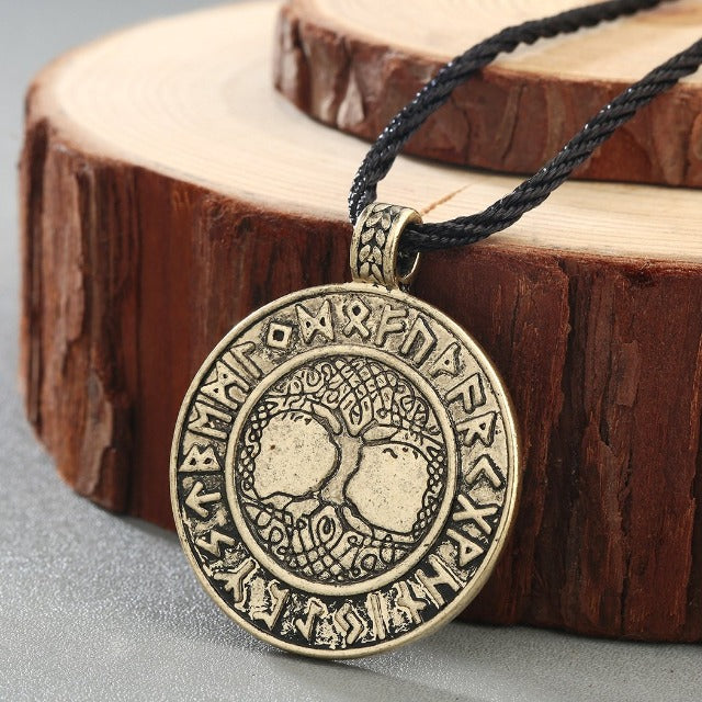 Colgante Árbol de la Vida Celta bronce antiguo